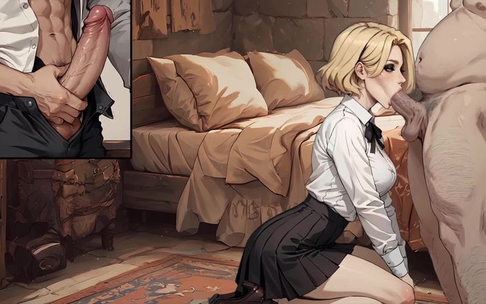 Dirty GamesXxX: College of Mysteria: Přítel si honí a sledujte, jak jeho...