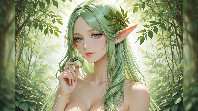 LustRender: Nud Elf Beauty Swirl tachinare: prezentare de diapozitive decorative de înaltă...