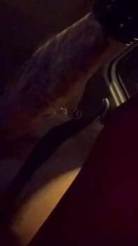 Slave Naked Driving in the Evening