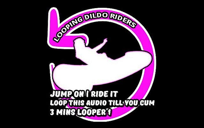 Camp Sissy Boi: AUDIO ONLY - Looping dildo rider push play ride then cum