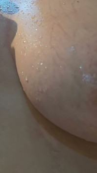 Wife's Quick Shower After Work