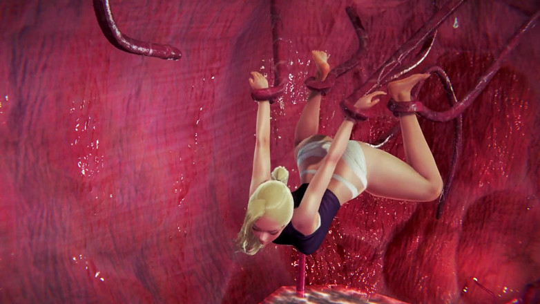 Waifu club 3D: Ino found strange things in a cave