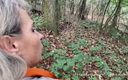 Homegrown Big Tits: Bystig amatör fru knullas i skogen