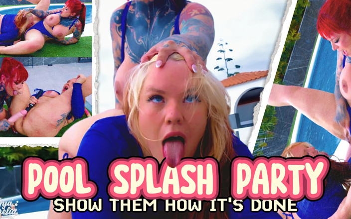 Anja Amelia: Pool Splash Party with Sabien Demonia
