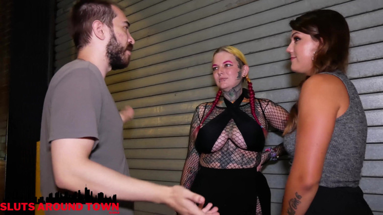 Sluts Around Town: Threesome after canceled concert