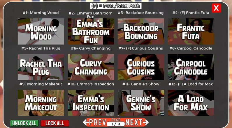 XXX Games Bunk: Heritage - Gameplay - Roleplay - Emma's Bathroom Fun