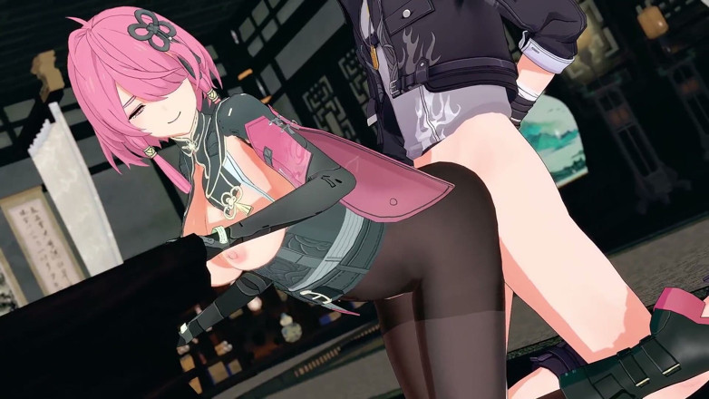 NSFWOtaku: Fale Wuthering - Taoqi i Rove Sex - Animacje Hentai 3D