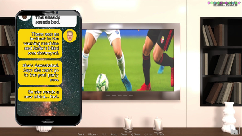 Porny Games: Podle Sofie od Grima Grima - Sexy přítelkyně se připravuje na...