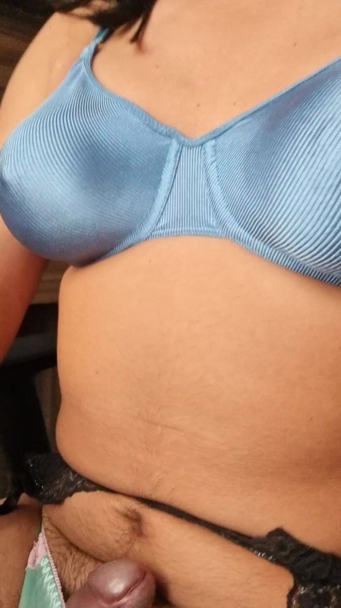 My panties: Sexy Secretary Showing off Her Lingerie While Working on the...