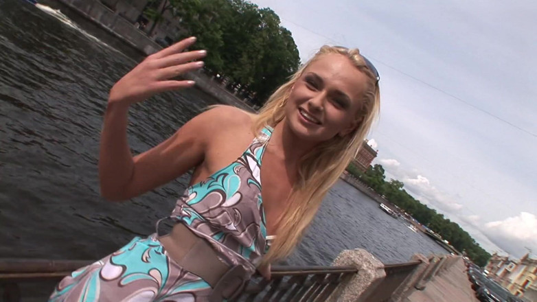European fresh porn: A Blonde Hottie Flashes and Pisses on the Street Before...