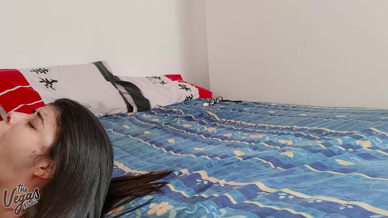 Selena Vega: Spontaneous Bed Fuck Foot Tease, Deep POV Blowjob, Toy Clit...