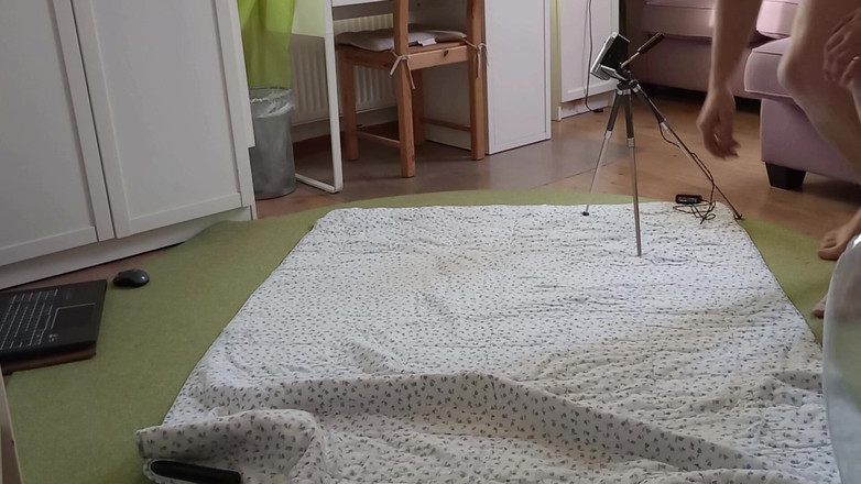 Mark Hannes: バイブレーターでクリアなセックスドールのセックスと、腰のマスターベーションでフィニッシュ