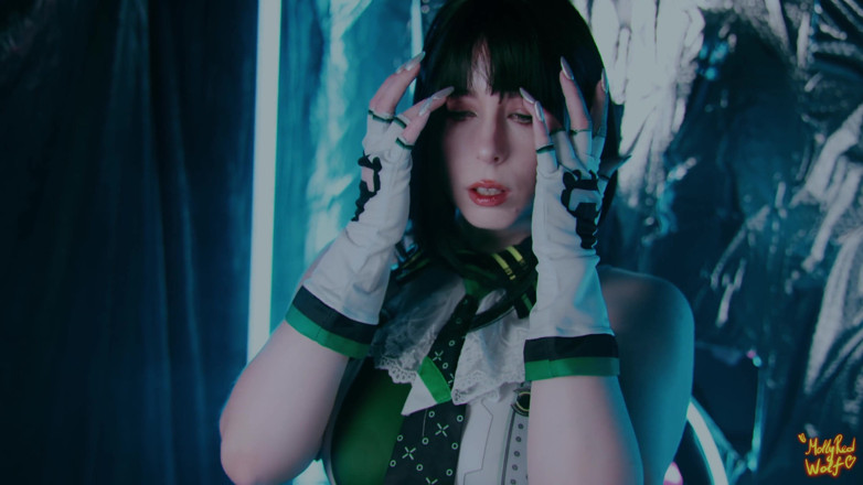 MollyRedWolf: Stellar Blade. Glory Hole From Eve. Deepthroat and Facial - Moliyredwolf