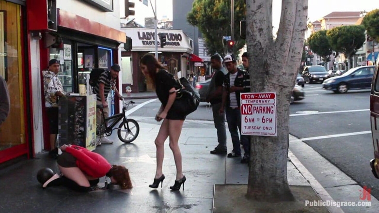 Public Disgrace by Kink: Girl Next Door Shocked and Bound in Public, Ass Fucked,...