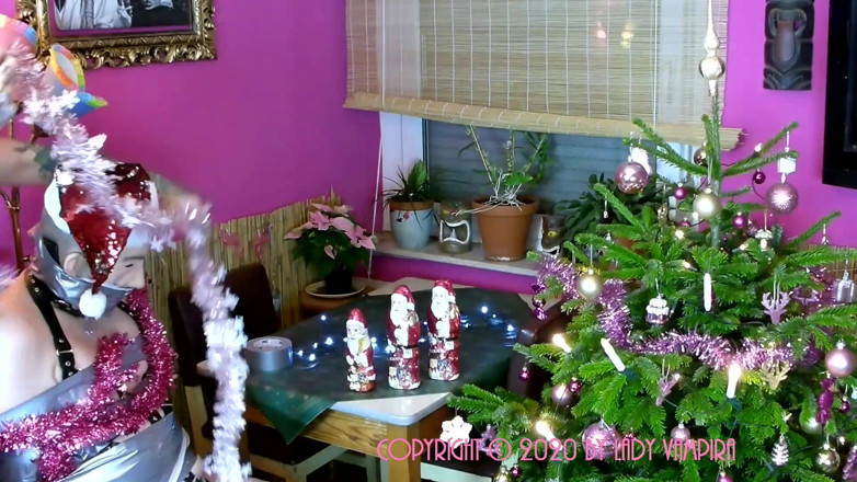 Domina Lady Vampira - SM Studio Femdom Empire: จิงเกิล บอลส์ – ซานต้าคลอสติด lockdown ตอนที่ 1