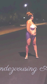 Empty Road, Late Night, and One Nude Couple!
