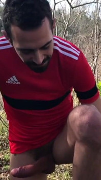 Yougn badboy fucked outdoor by Koldo Goran