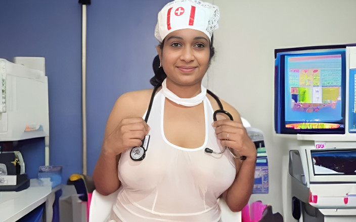 FantacyCouple: Фальшивий лікарняний секс: пацієнт з великим членом спокусив і відтрахав дівчину-медсестру