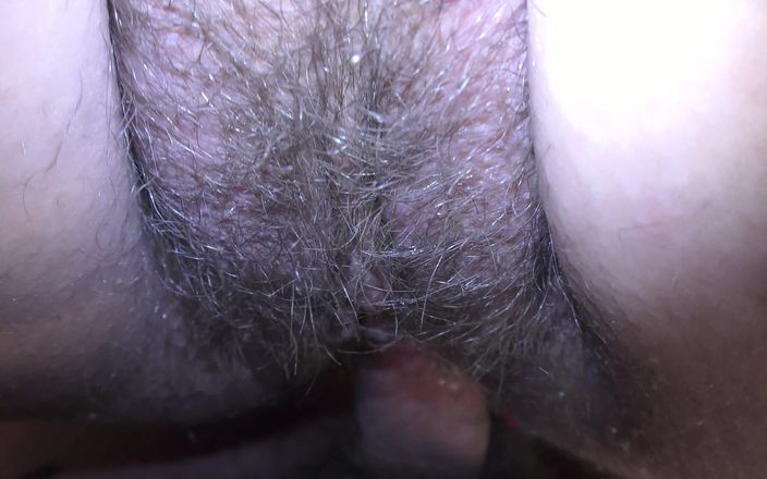 Milky Mari Exclusive: Married hairy pussy get a huge creampie inside! Close up -...