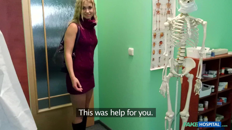 Fake Hospital: Internal Creampie Medicine for Hot Blonde