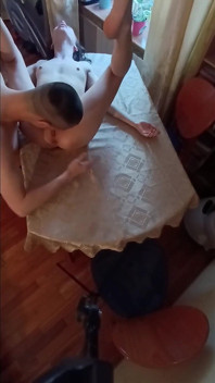 Sushi on Girl, Sex on Table and Blowjob with Good End