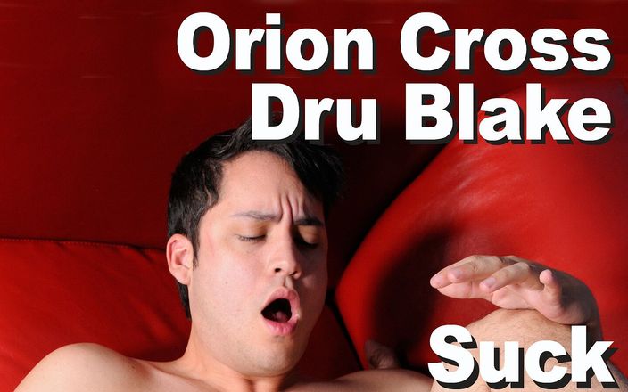 Picticon gay &amp; male: Orion Cross &amp;amp; Dru Blake suck anal cumshot