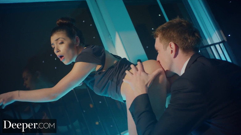 Deeper: Deeper. Brooklyn has rough anal sex with dance partner