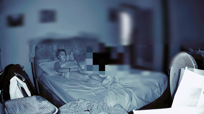 Chupita84: Wife Secretly Masturbates in the Room While Her Husband Is...