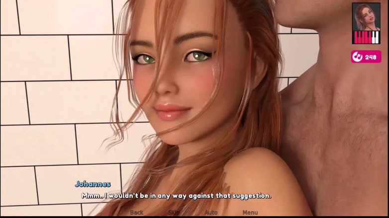 Johannes Gaming: Melody #32 - Мелоді та Йоханнес прийняли душ разом і грали один з одним