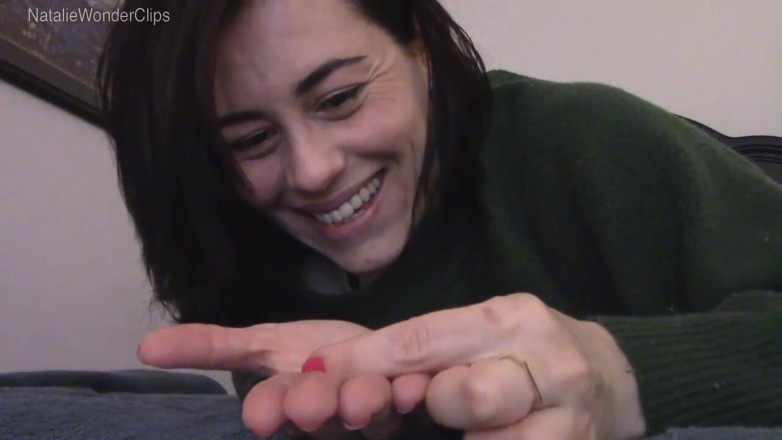 Natalie Wonder: Tiny Man Gets His Wish - Pressed Into My Tight Butthole
