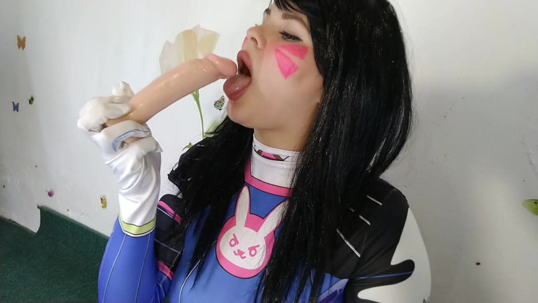 LizAngel: D.VA squirt to the fullest
