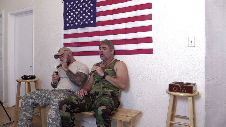 MasculineJason - Jason Collins: Jason Collins सैन्य लंड चुसाई, गांड चटाई, और सिगार!