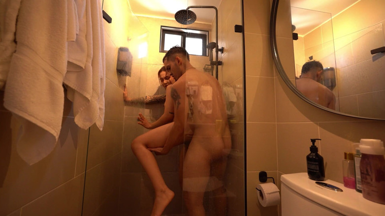 Natalia Gomez: My Roommate Comes Into the Bathroom and Fucks Me