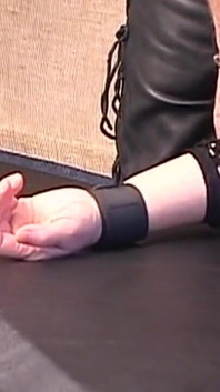 Mature Blonde Sub Gets Bound and Whipped Wildly