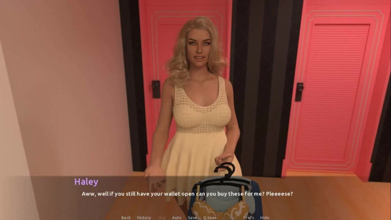 Dirty GamesXxX: The Visit: risky sex and creampie in public ep.33