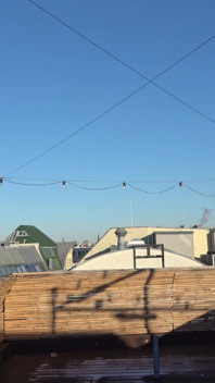 Spontaneous Blowjob Over the Rooftops of Berlin
