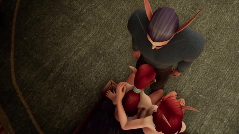 Wraith ward: A night with an stepmother &amp; stepdaughter : Warcraft parody
