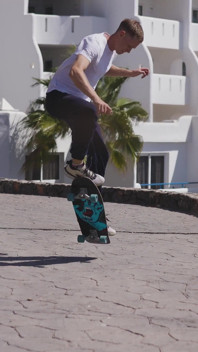 Cute Teen Learns to Ride a Big Dick & a Skateboard