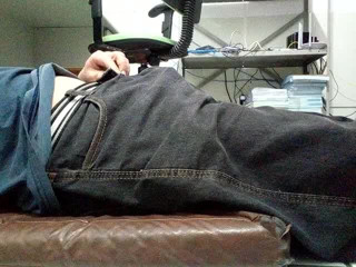 The silent one: Resting During Lunch Time