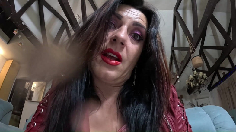 MilfyCalla: Smoking Compilation #5 - Intense JOI, Wet Mouth &amp; Cigarette Play