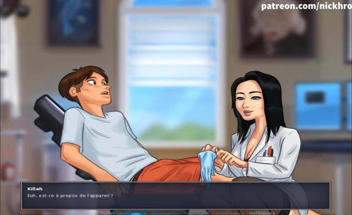 Cartoon Universal: Summertime saga parte 158 - insegnante asiatica impressionata (sottomarino francese)