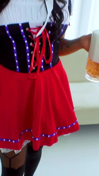 Bavarian Creampie Maid