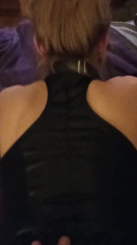 Doggy Style Pounding for Black Hair Cum Slut
