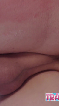 Curvy Trans Bambi Hart Hard Anal Pounding by Horny Roomate