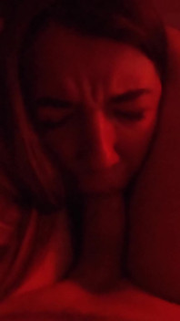 Persuaded Girlfriend on Video / Cum in Mouth