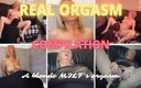 Worshipped by Alex: Real orgasmo compilação - Orgasmos de uma loira milf
