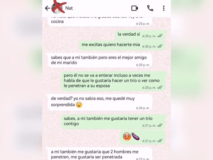 Natasha Caseros: Hete chat met de vrouw van mijn vriend met een...