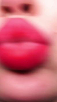 Rode lippenstift verleiding