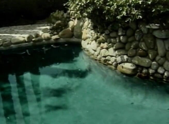 Lesbo Tube: Two hot girls playing by the pool