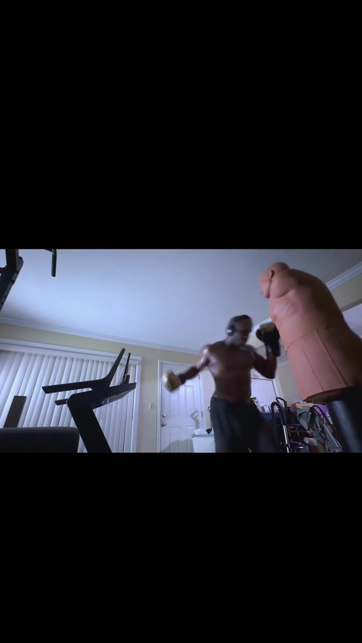 Hallelujah Johnson: Entrenamiento de boxeo